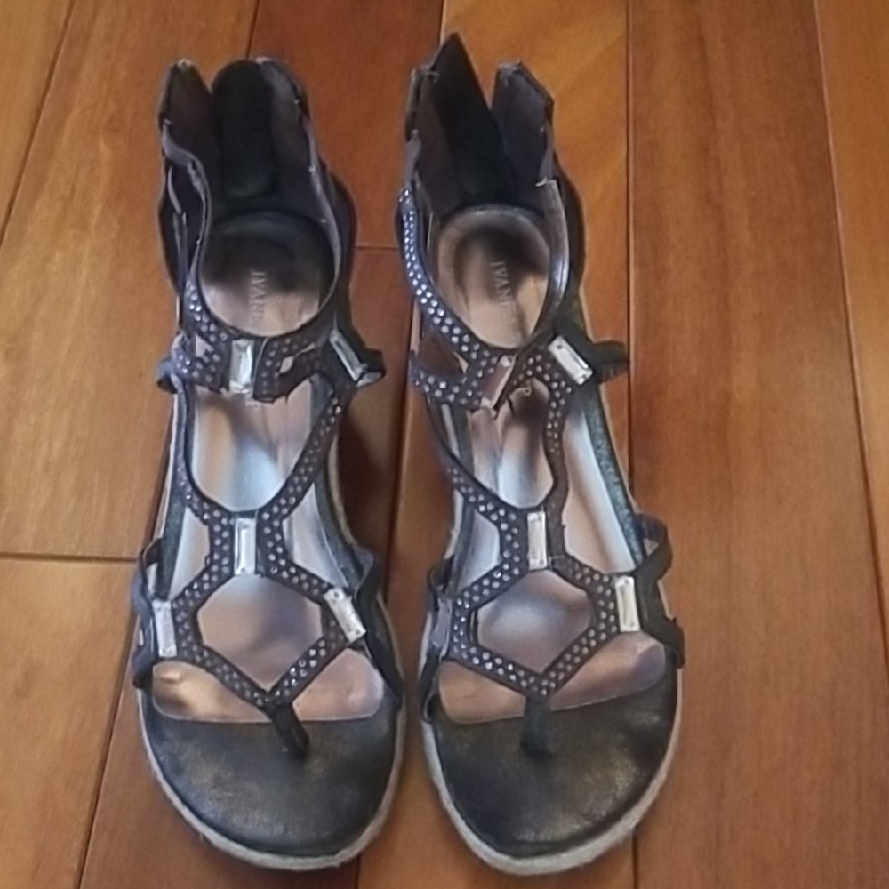 Ivanka Trump girls wedge sandals, size 1